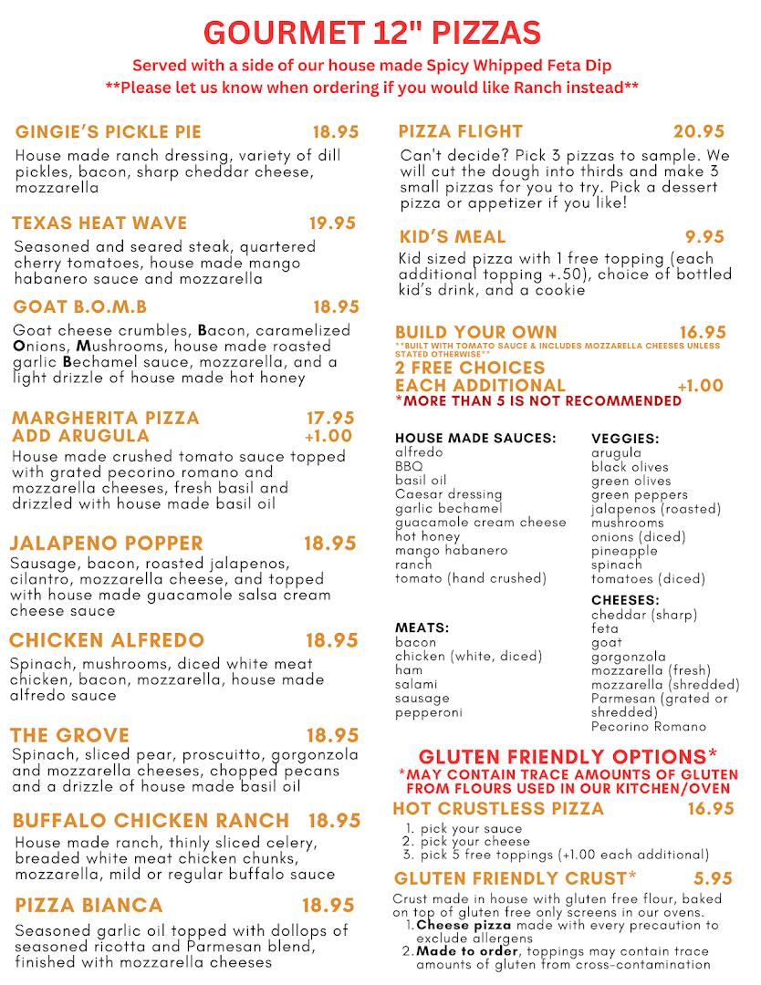 The Grove Wood Fired Pizza